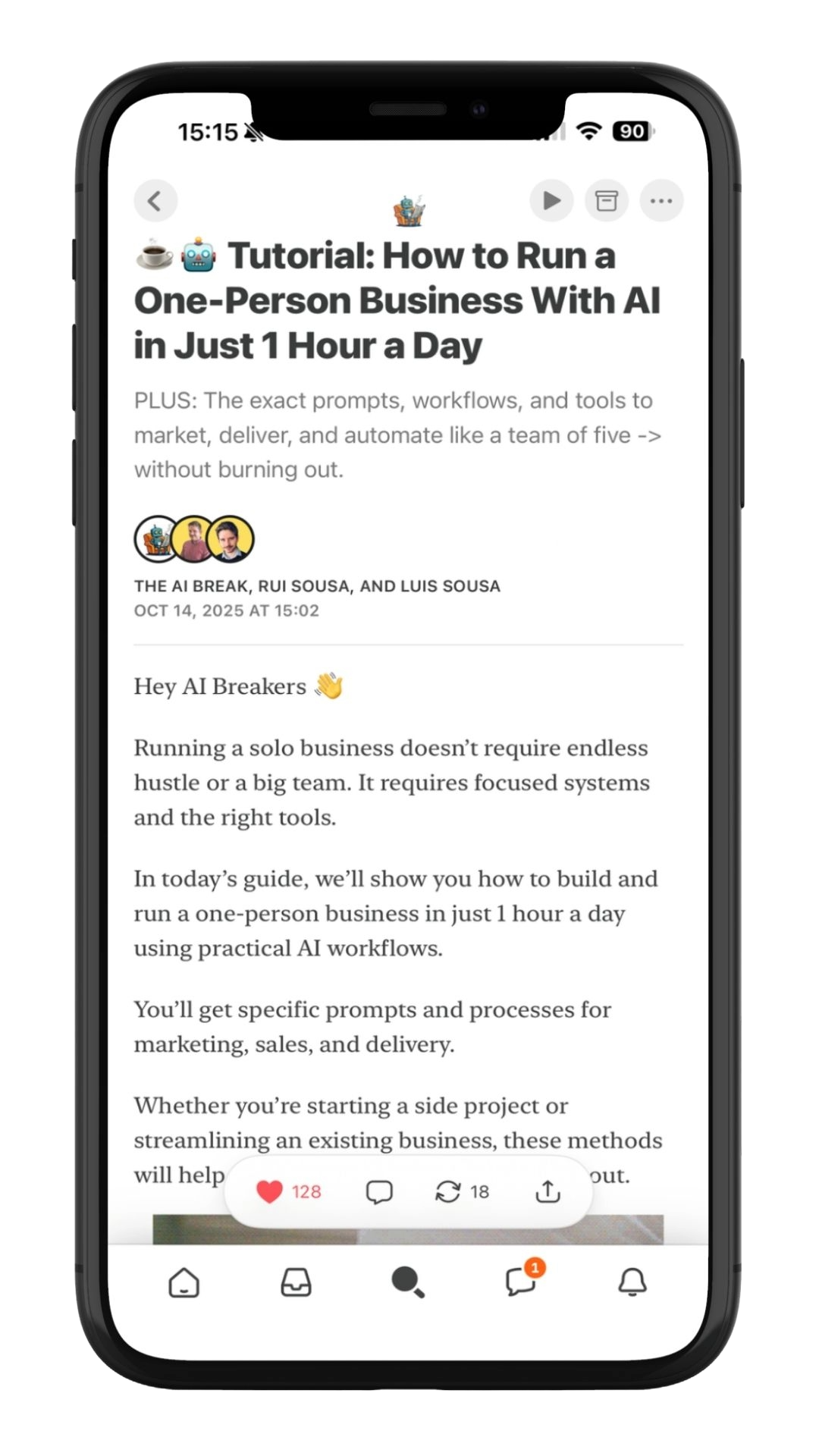 The AI Break Newsletter Preview